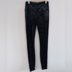 Good American Women's Crushed Velvet Leggings - 1